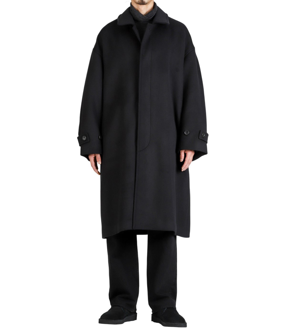 Light Melton Oversized Coat | Graphpaper(グラフペーパー