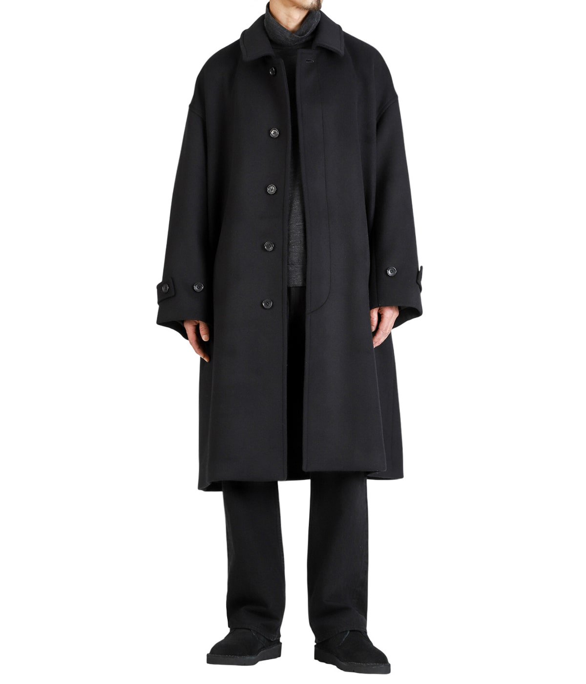Light Melton Oversized Coat | Graphpaper(グラフペーパー