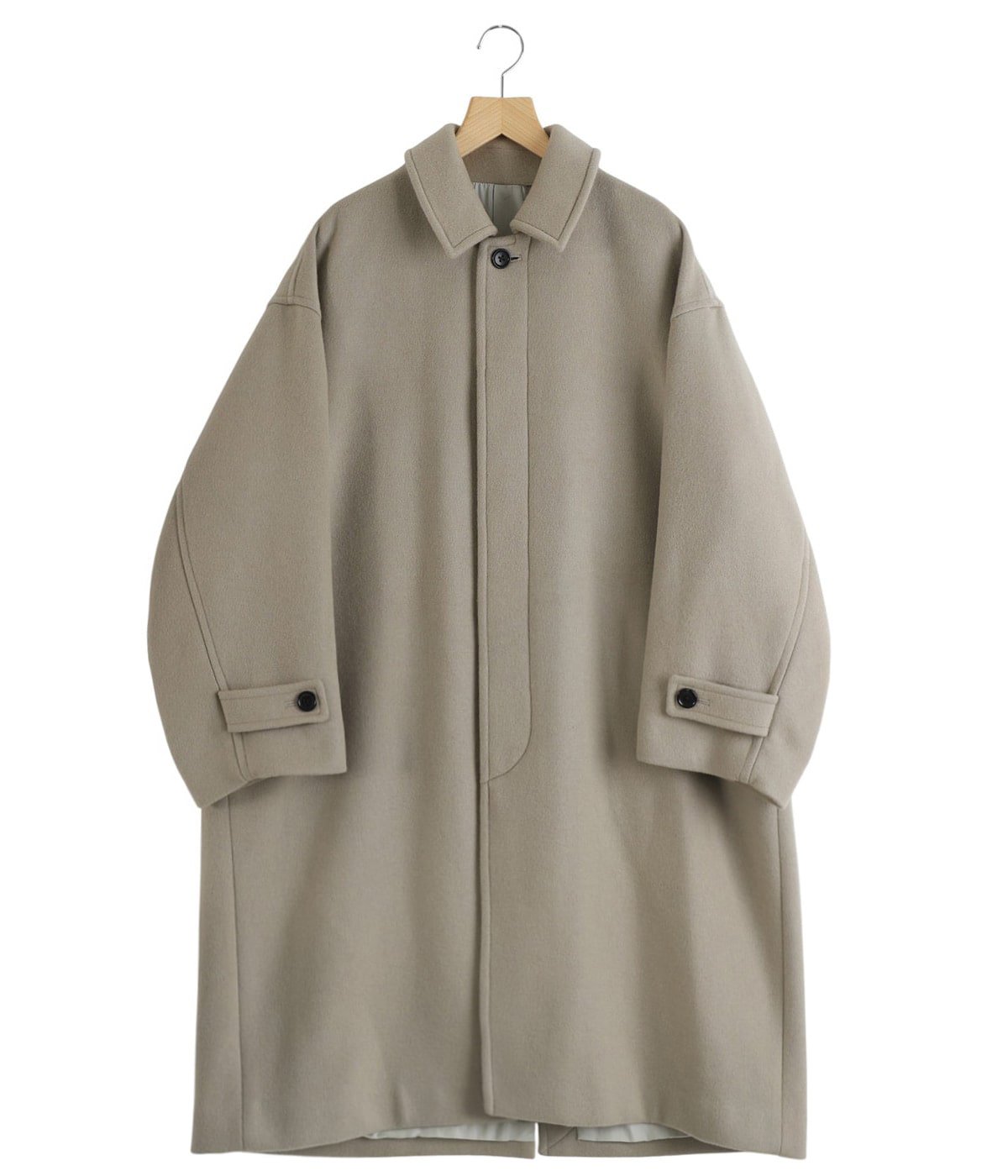 ジャケット・アウター Graphpaper Light Melton Oversized Coat 1 Light Melton Oversized Coat | Graphpaper(グラフペーパー