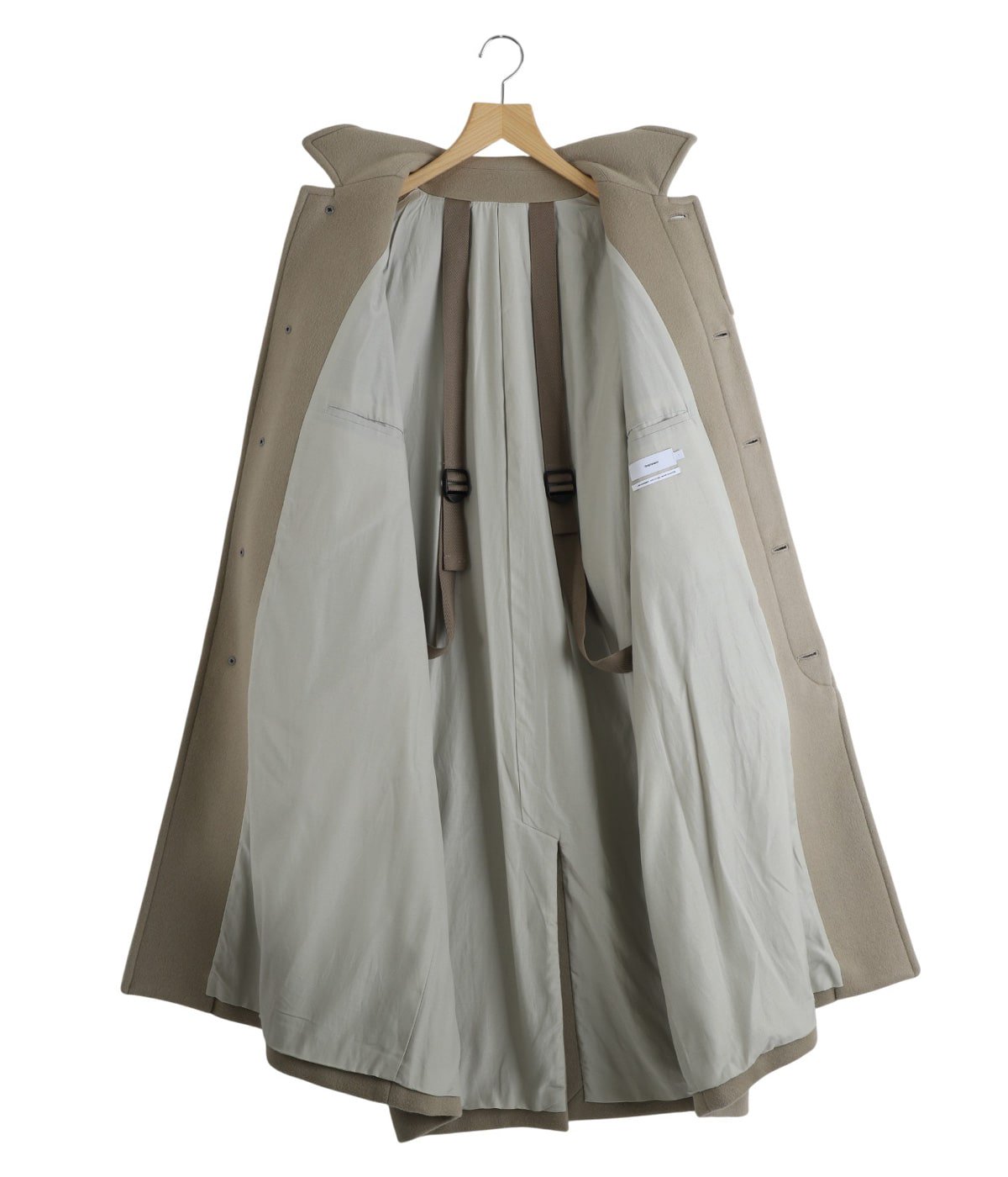 ジャケット・アウター Graphpaper Light Melton Oversized Coat 0 Graphpaper（グラフペーパー）/ Light Melton Oversized Coat | 公式