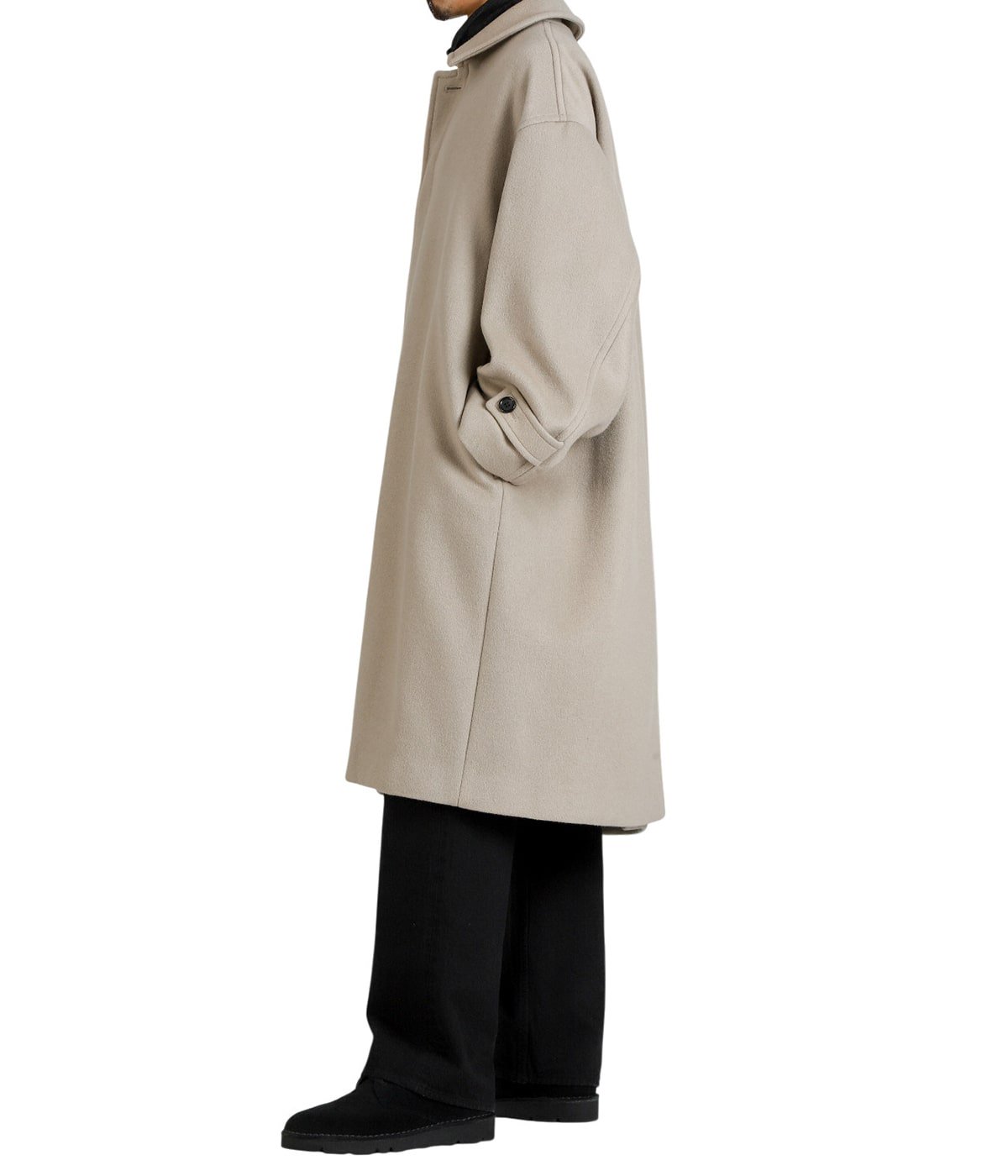 Light Melton Oversized Coat | Graphpaper(グラフペーパー