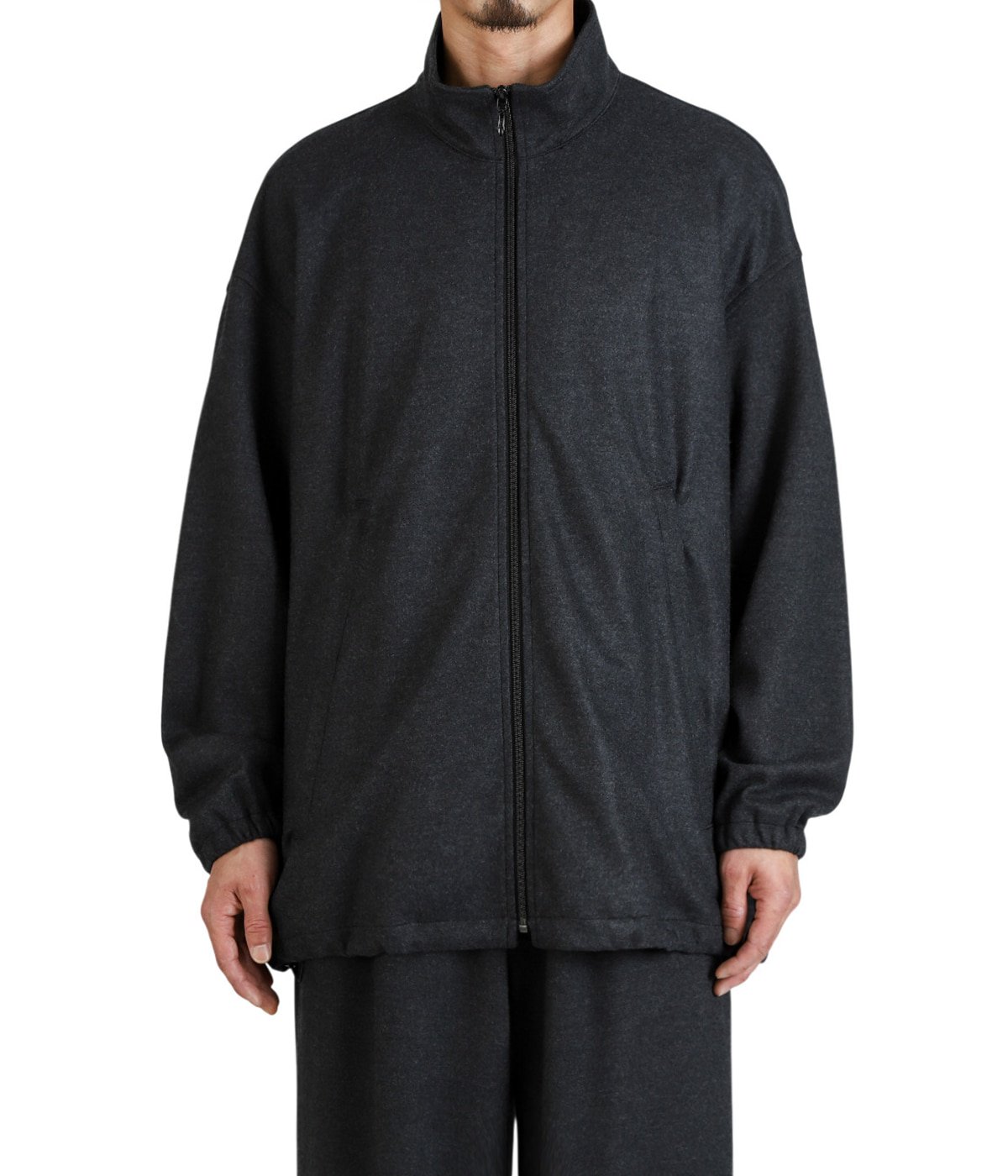 Wool Smooth Flannel Track Blouson | Graphpaper(グラフペーパー