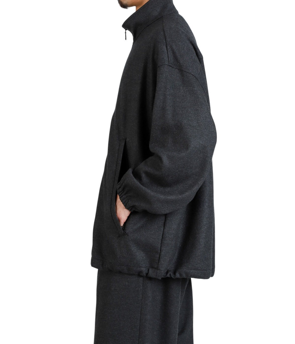 Wool Smooth Flannel Track Blouson | Graphpaper(グラフペーパー