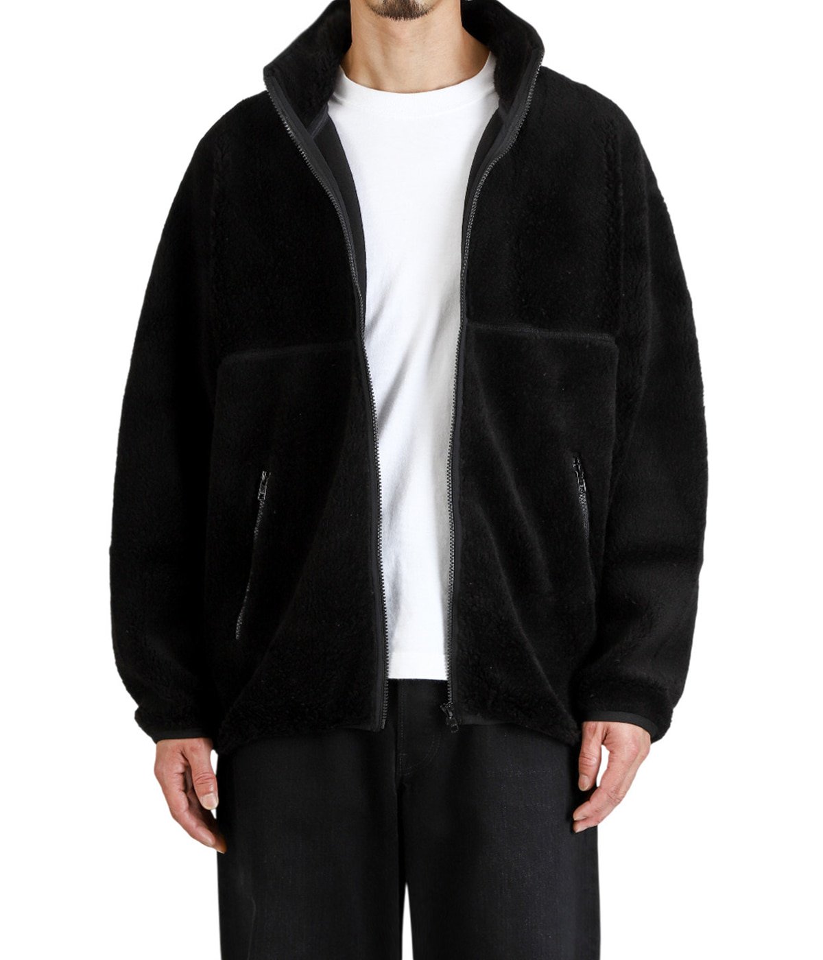 Wool Boa Zip-Up Blouson | Graphpaper(グラフペーパー) / アウター Wool Boa Zip-Up Blouson | Graphpaper(グラフペーパー) / アウター