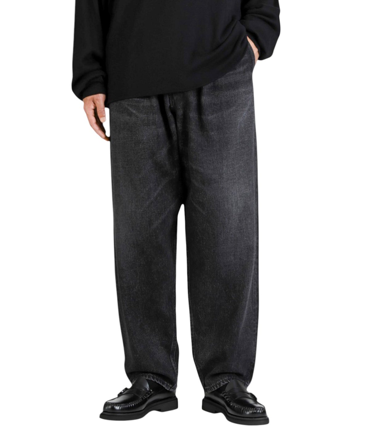 Selvage Denim Two Tuck Tapered Pants | Graphpaper(グラフ
