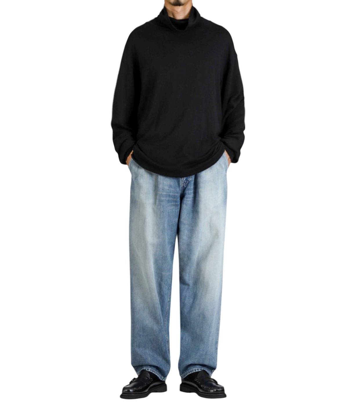 デューブルベ Selvage Denim Two Tuck Tapered Pants | Graphpaper(グラフ