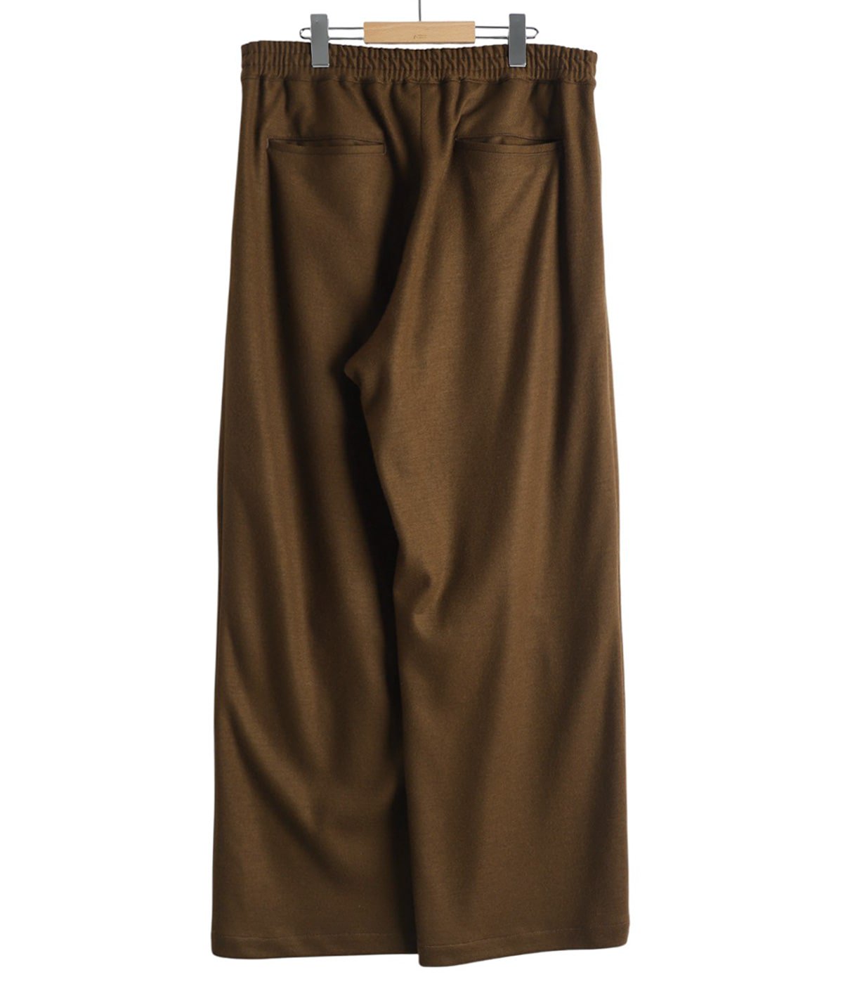 Wool Smooth Flannel Easy Wide Pants | Graphpaper(グラフペーパー