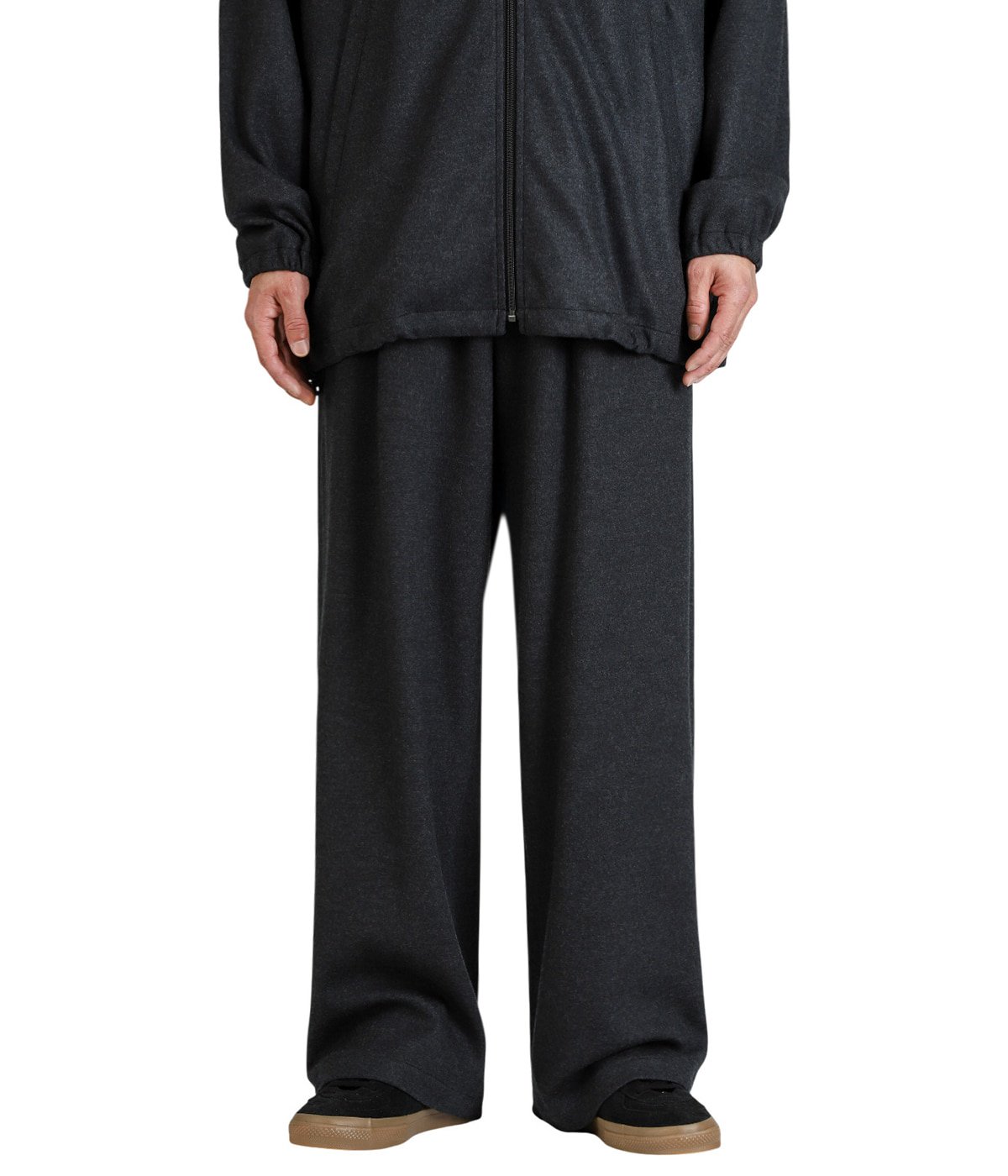 Wool Smooth Flannel Easy Wide Pants | Graphpaper(グラフペーパー