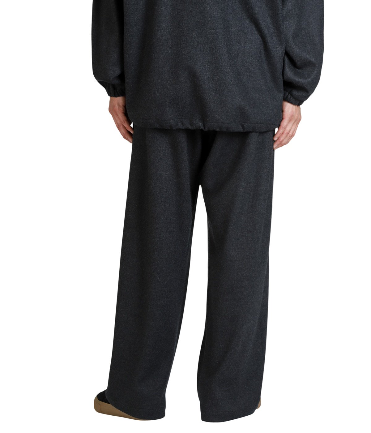 Wool Smooth Flannel Easy Wide Pants | Graphpaper(グラフペーパー