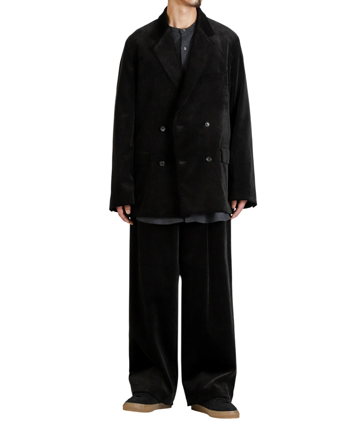 Suvin Corduroy Wide Straight Trousers | Graphpaper(グラフペーパー
