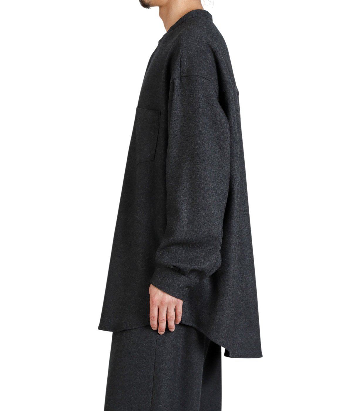 CURVED GATHER PUFF SLEEVE TUNIC サイズ:S Ameri（アメリ）の「CURVED GATHER PUFF SLEEVE TUNIC（シャツ