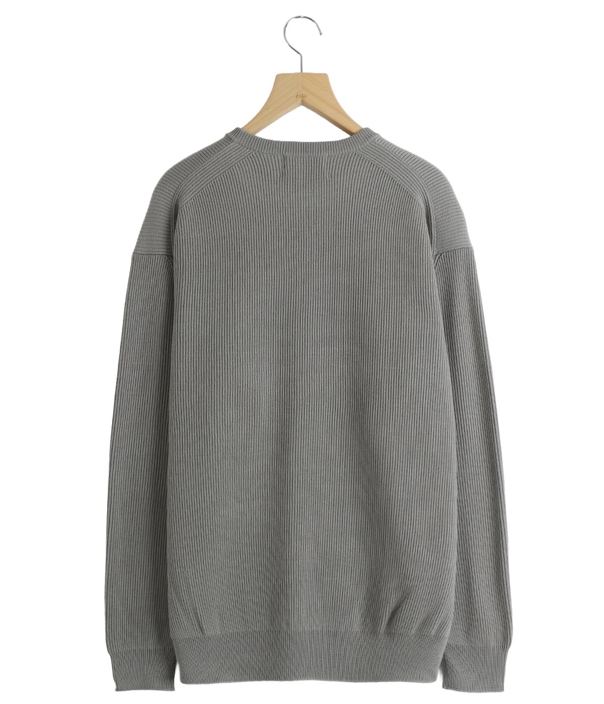 トップス Graphpaper High Density Ds Knit 2 Graphpaper (グラフペーパー) High Density Crew Neck Knit / ハイデン