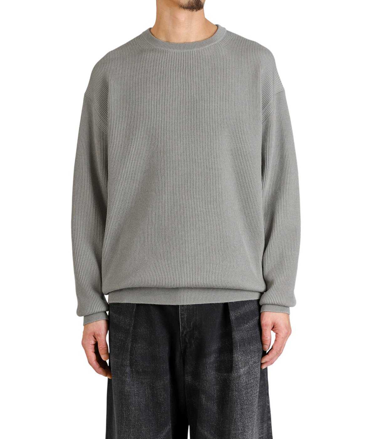 High Density Crew Neck Knit | Graphpaper(グラフペーパー