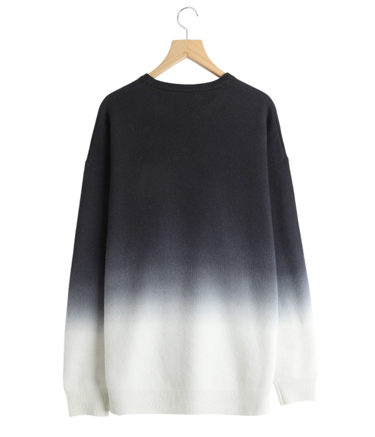 Gradient Dyed Wool Crew Neck Knit | Graphpaper(グラフペーパー