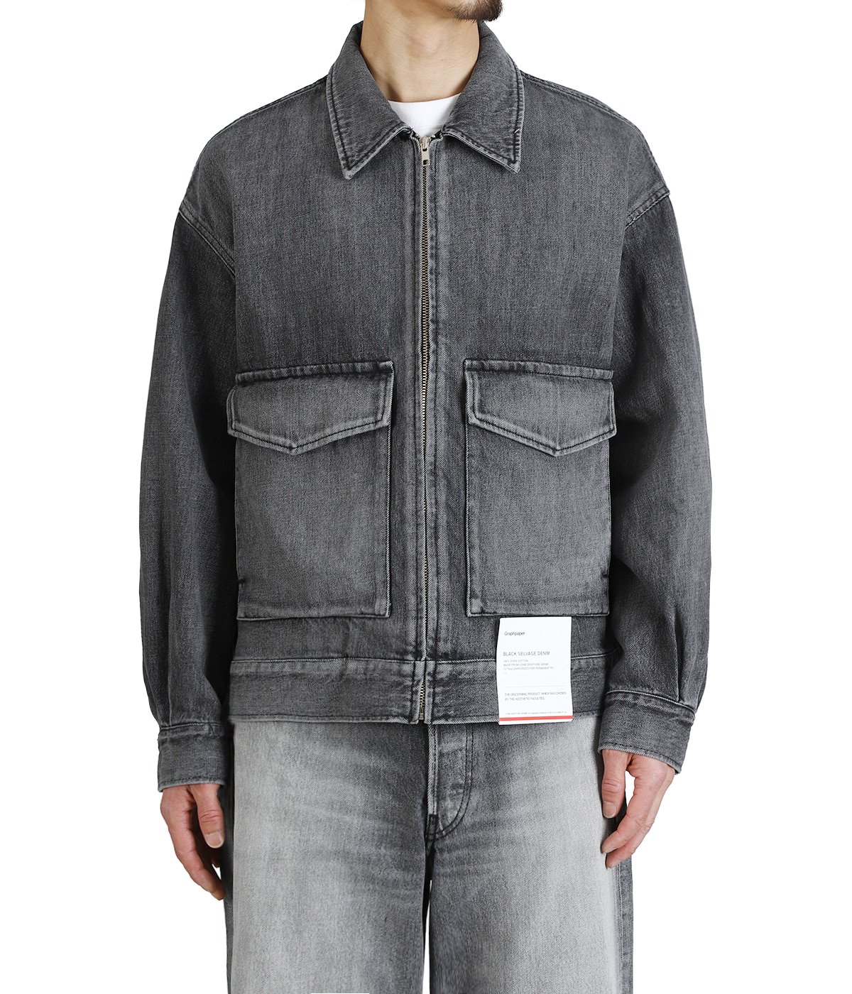 Selvage Denim Zip Jacket | Graphpaper(グラフペーパー) / アウター Selvage Denim Zip Jacket | Graphpaper(グラフペーパー) / アウター