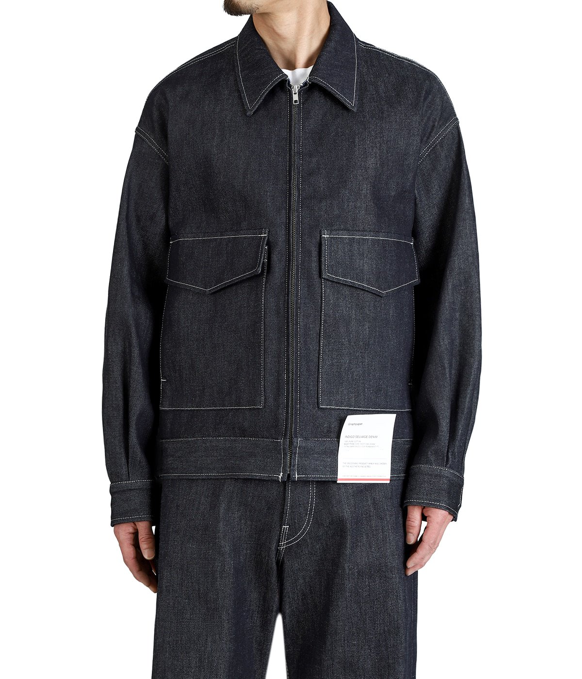 Selvage Denim Zip Jacket | Graphpaper(グラフペーパー) / アウター