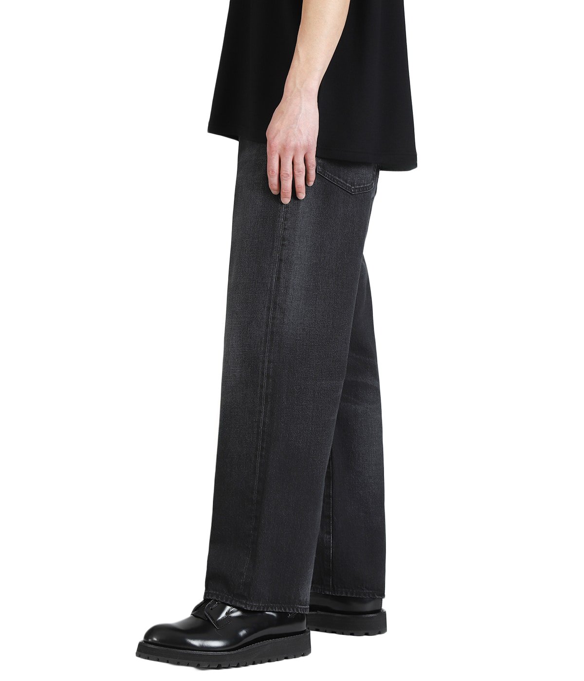 Selvage Denim Five Pocket Wide Straight Pants | Graphpaper(グラフ