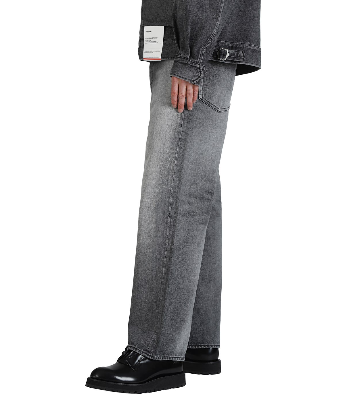 たろうページ Selvage Denim Five Pocket Wide Straight Pants | Graphpaper(グラフ