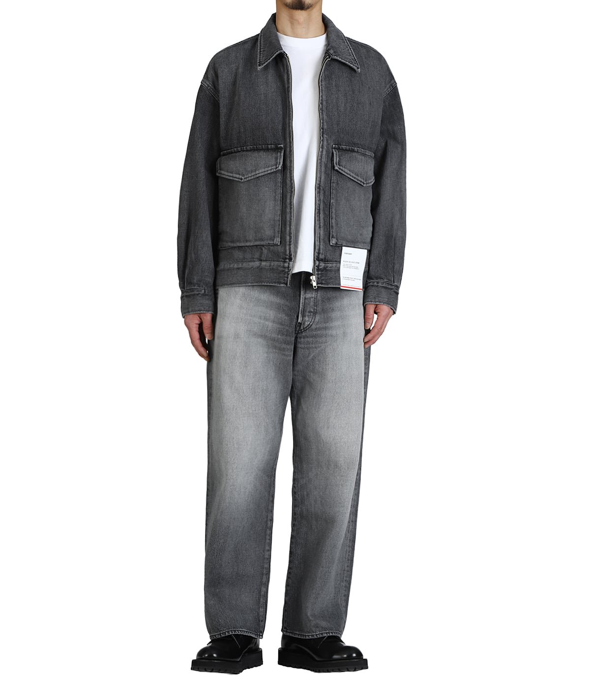 Selvage Denim Five Pocket Wide Straight Pants | Graphpaper(グラフ