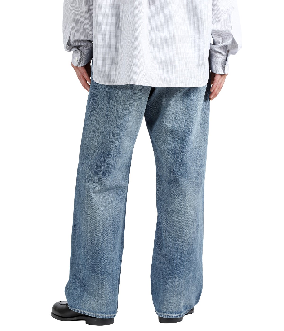 Selvage Denim Five Pocket Wide Straight Pants | Graphpaper(グラフ