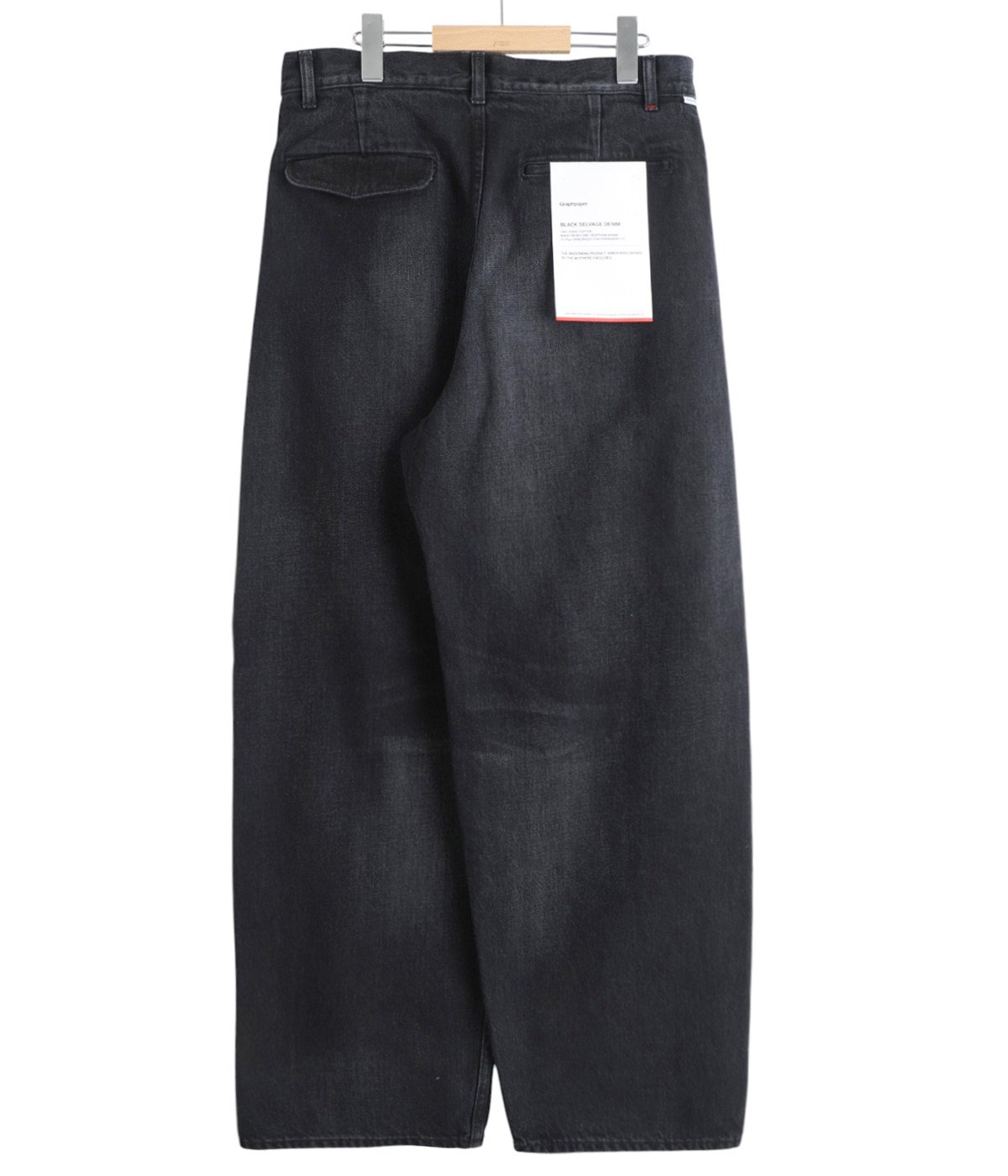 てとページ Selvage Denim Two Tuck Pants | Graphpaper(グラフペーパー) / パンツ