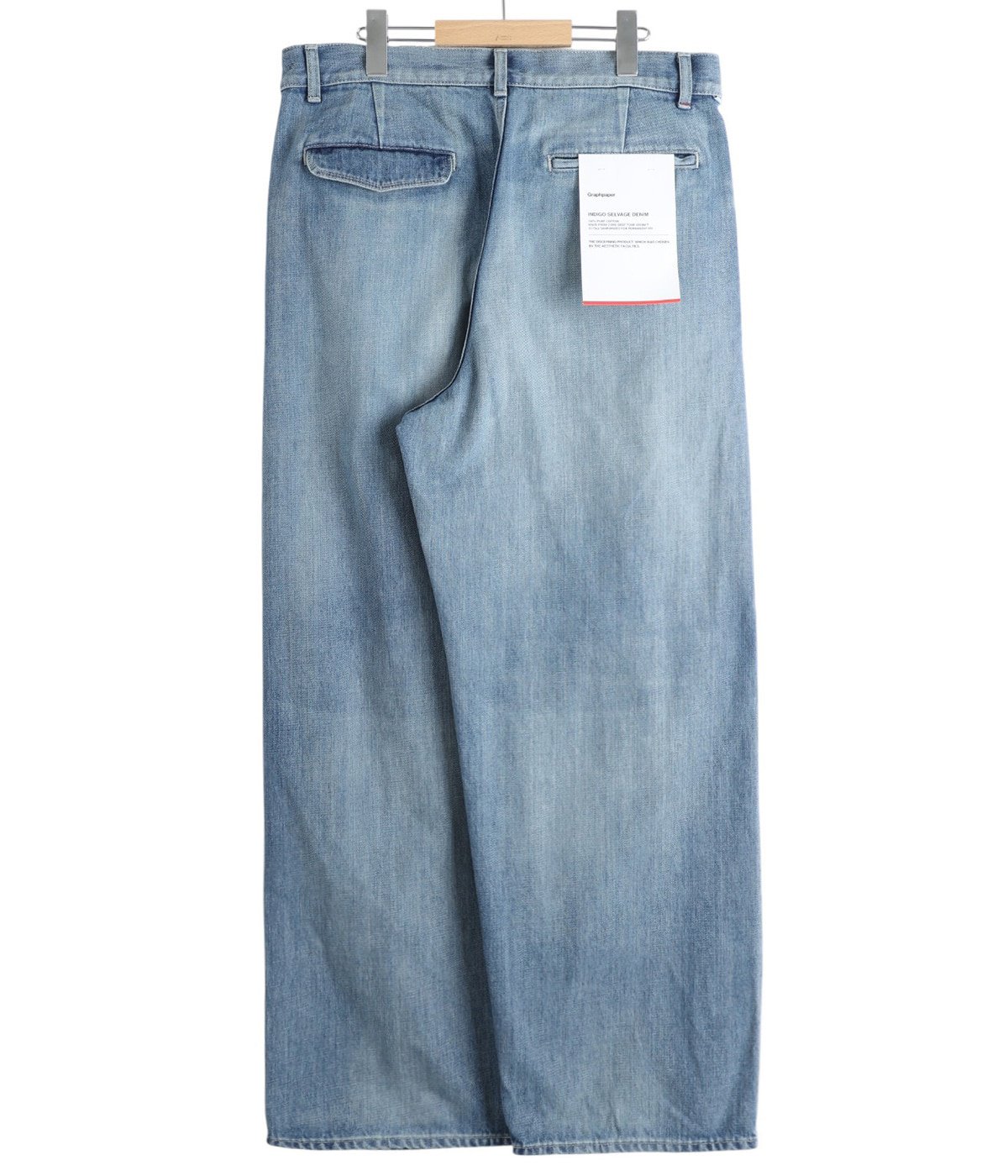 Selvage Denim Two Tuck Pants | Graphpaper(グラフペーパー) / パンツ