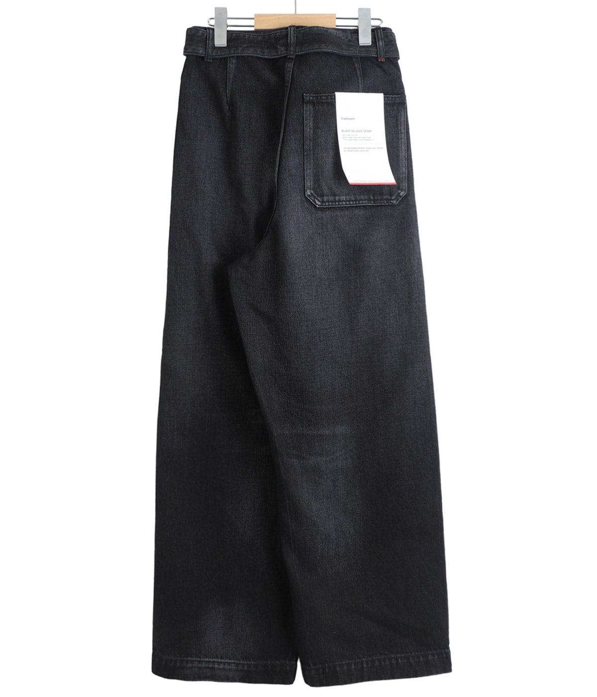 レディース】Selvage Denim Belted Pants | Graphpaper(グラフペーパー