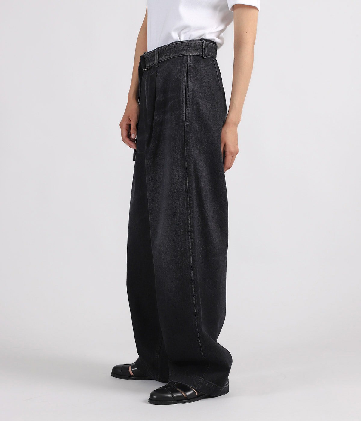 レディース】Selvage Denim Belted Pants | Graphpaper(グラフペーパー