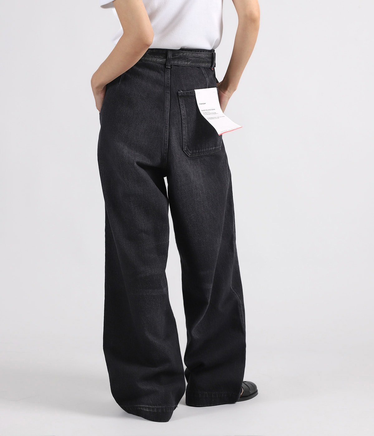 レディース】Selvage Denim Belted Pants | Graphpaper(グラフペーパー