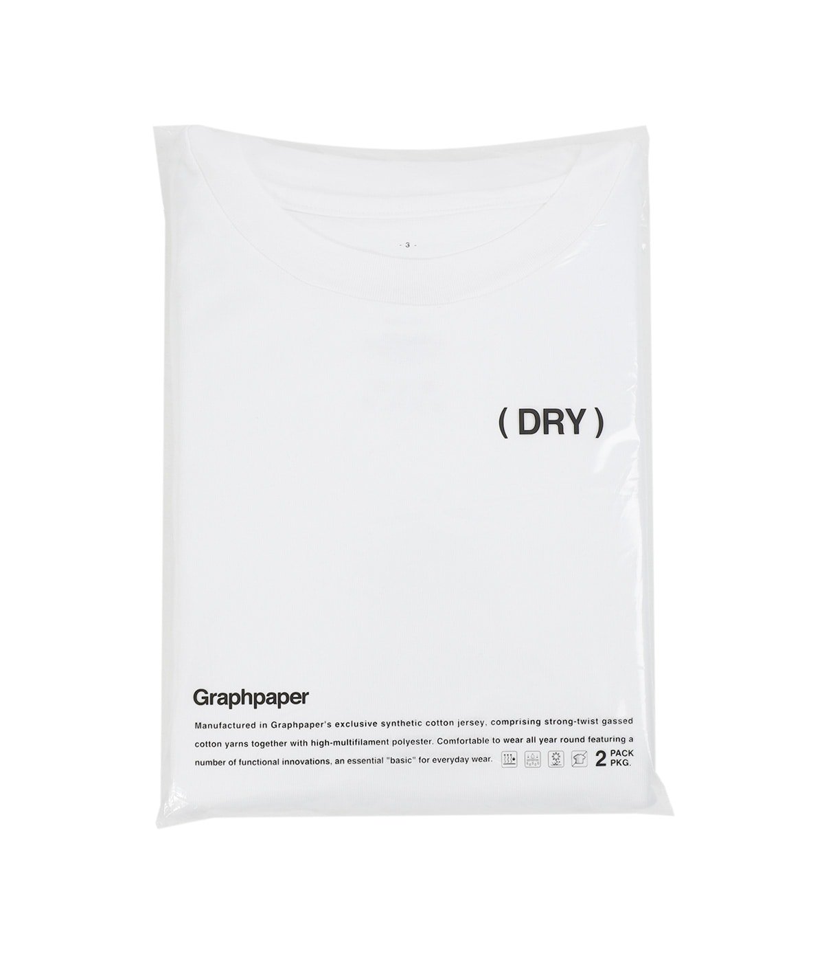 DRY 2-Pack Crew Neck Tee | Graphpaper(グラフペーパー) / トップス