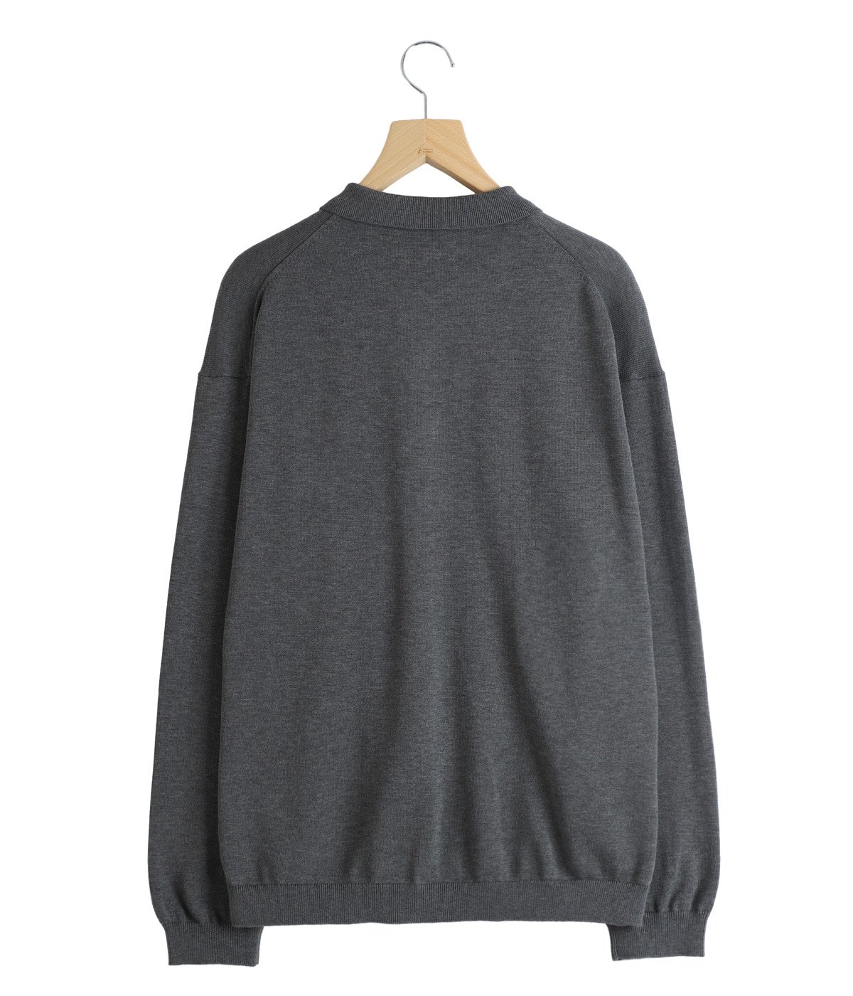 Graphpaper 長袖ポロシャツ Suvin High Gauge Knit Oversized L/S Polo | Graphpaper(グラフ