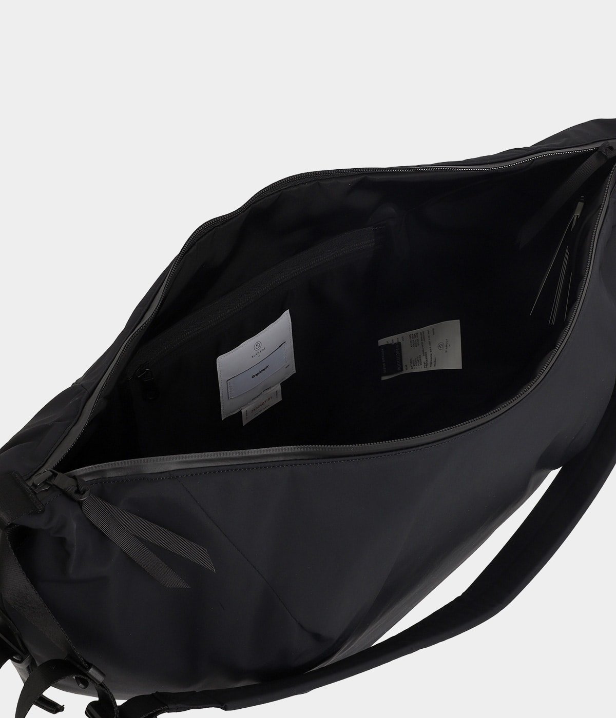 Blankof for GP Large Crescent Bagグラフペーパー Graphpaper - Blankof for GP Large Crescent Bag / BLACK | Stripe