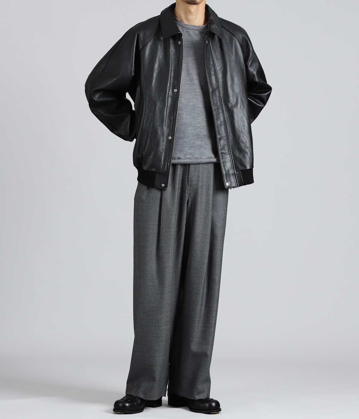 Cow Leather Raglan Blouson | Graphpaper(グラフペーパー) / アウター