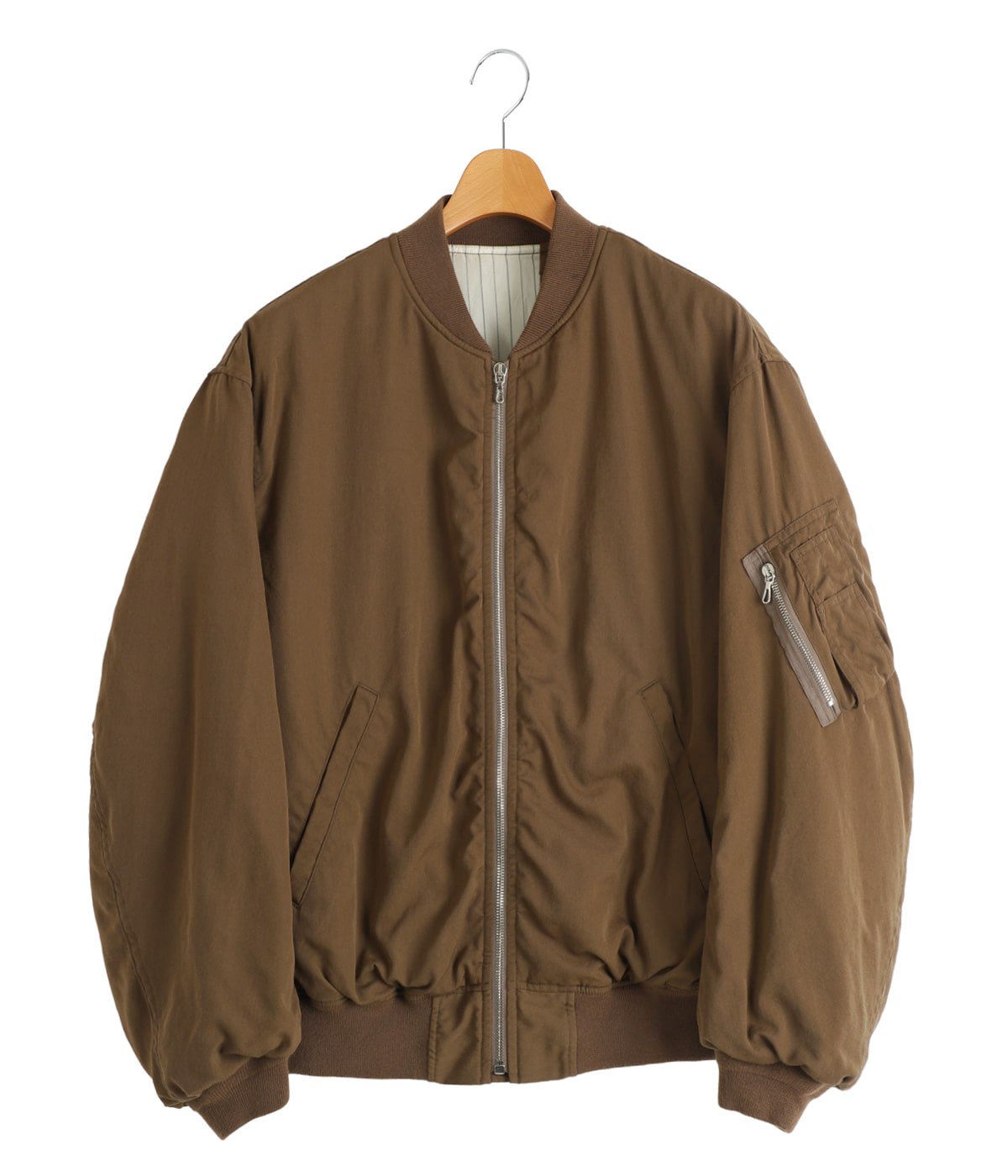 Fulled Wool Twill Flight Jacket | Graphpaper(グラフペーパー