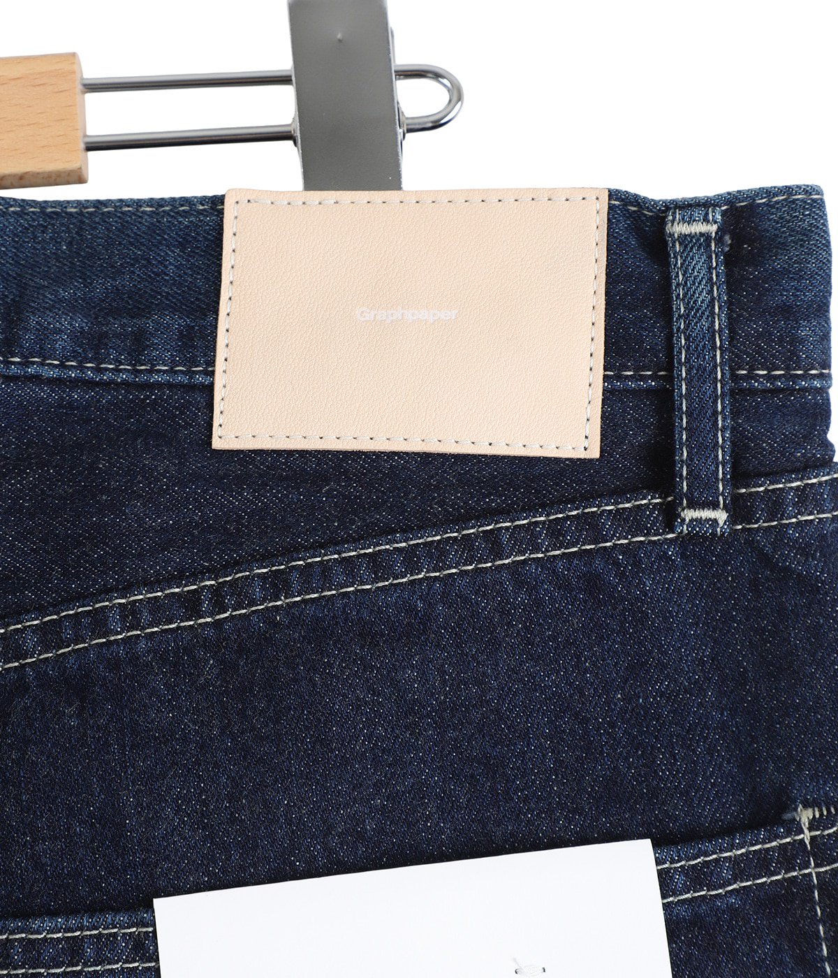 Selvage Denim Five Pocket Wide Straight Pants | Graphpaper(グラフ