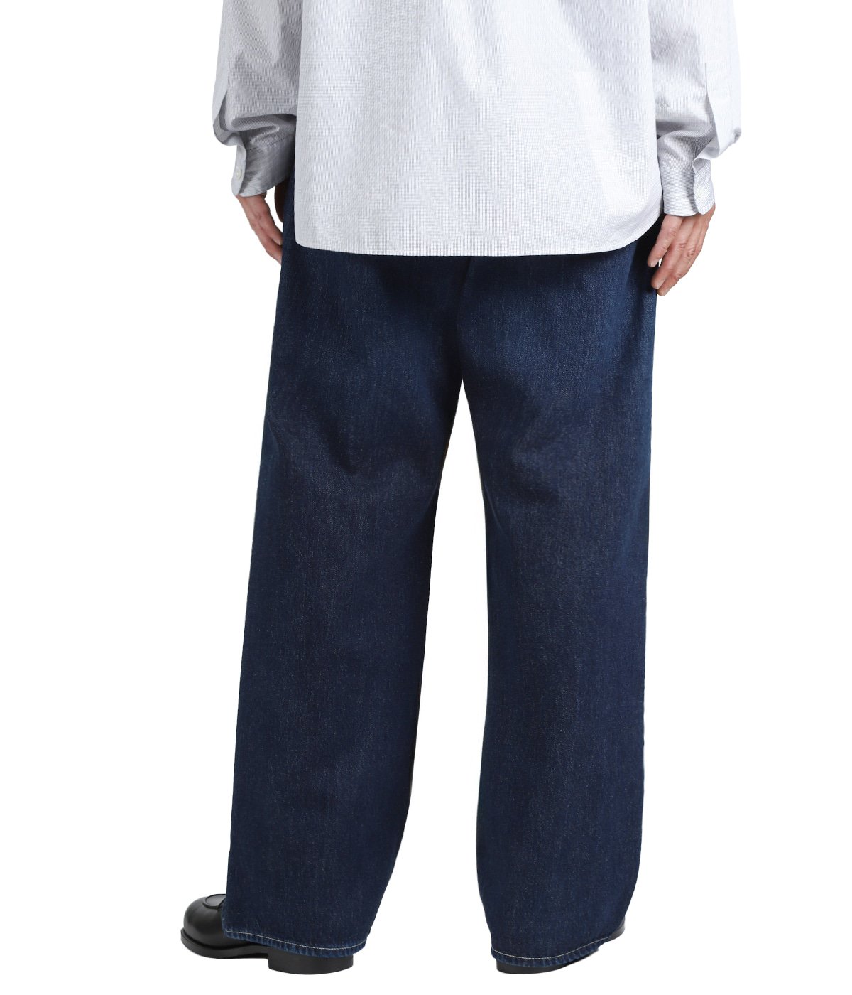 Selvage Denim Five Pocket Wide Straight Pants | Graphpaper(グラフ