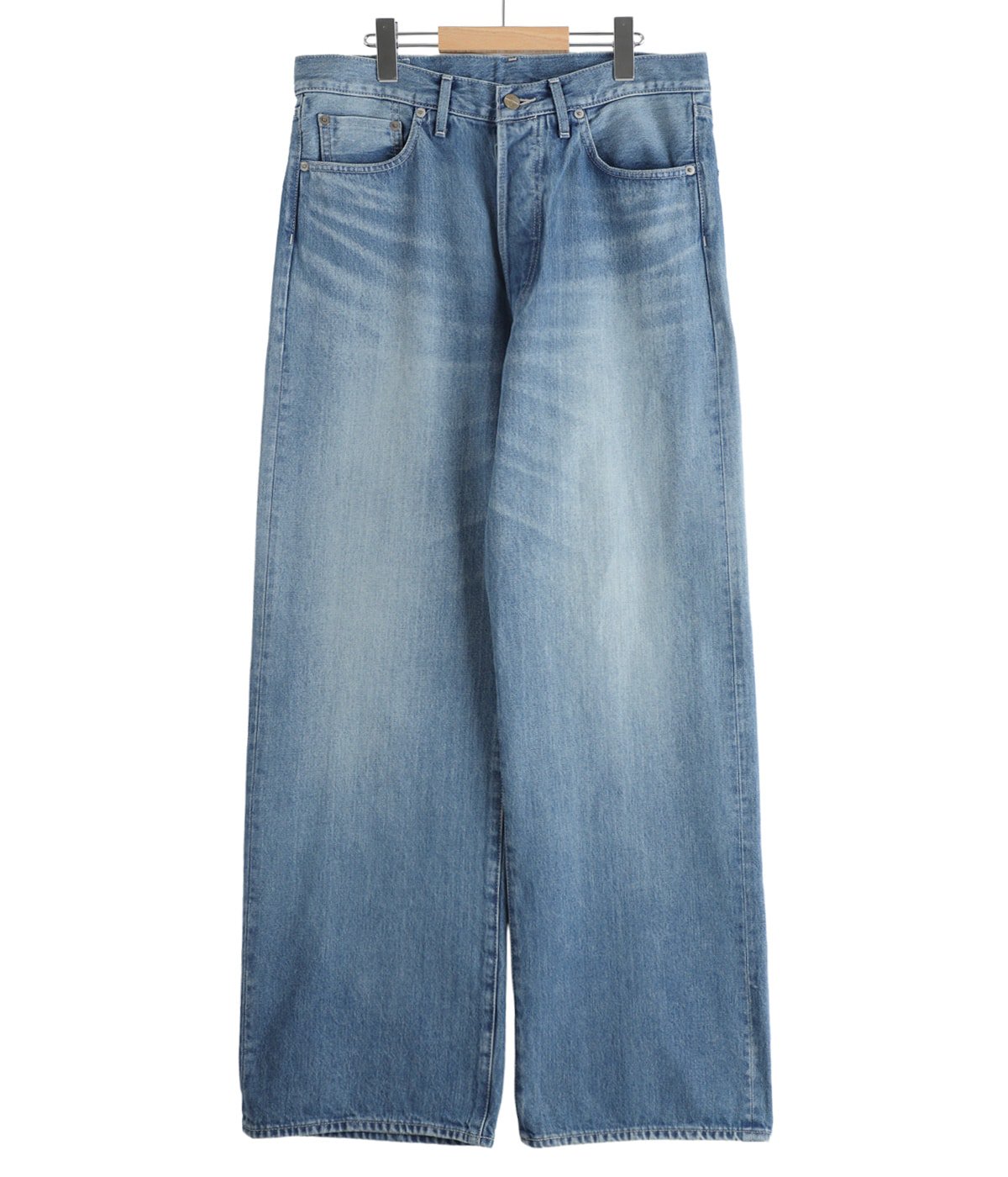 Selvage Denim Five Pocket Wide Straight Pants | Graphpaper(グラフ