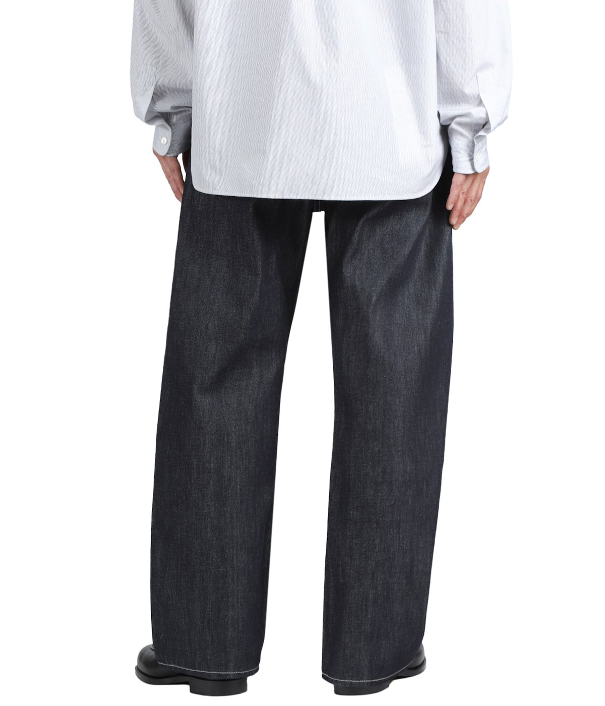 Selvage Denim Five Pocket Wide Straight Pants | Graphpaper(グラフ