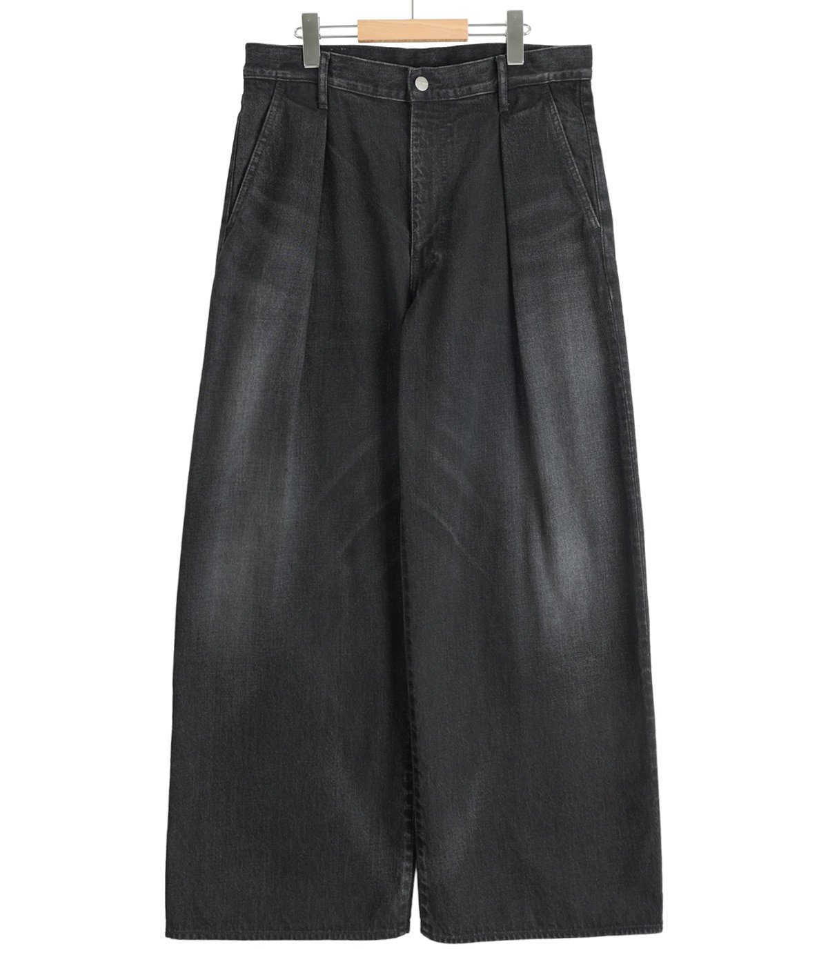 予約】【別注】Selvage Denim Tuck Wide Pants EX for ONLY ARK