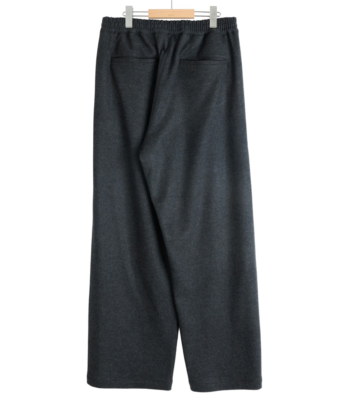 Wool Smooth Flannel Easy Wide Pants | Graphpaper(グラフペーパー