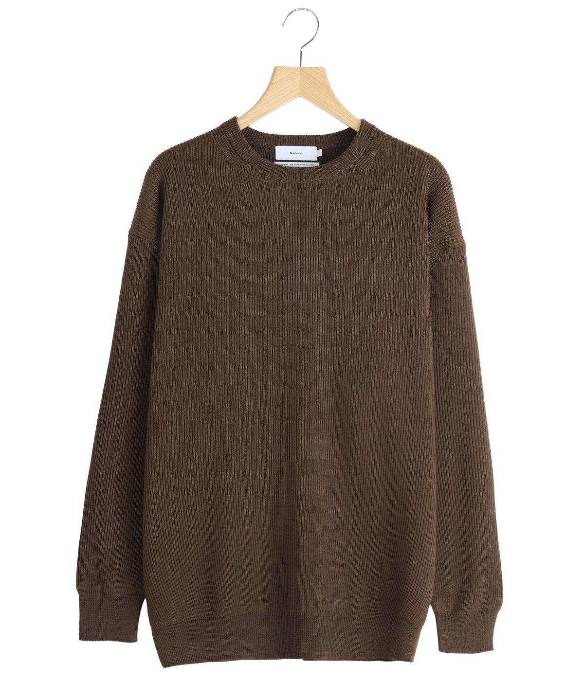 High Density Crew Neck Knit | Graphpaper(グラフペーパー