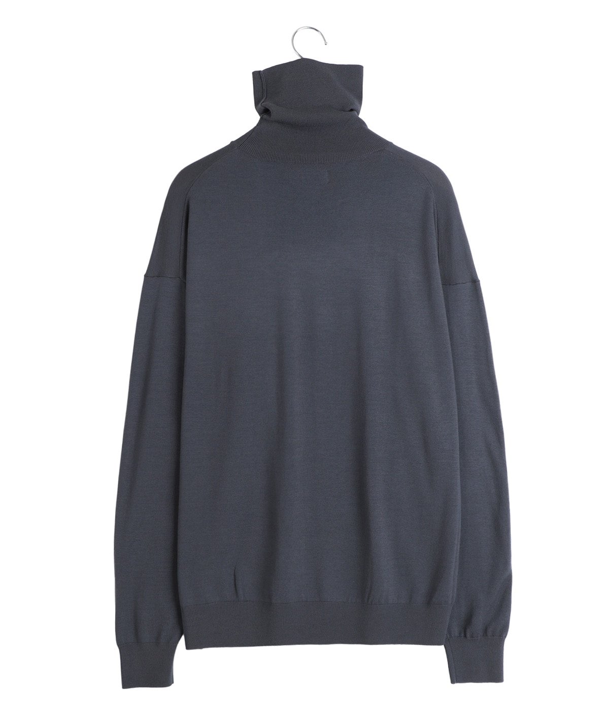 High Gauge L/S Oversized High Neck Knit | Graphpaper(グラフ