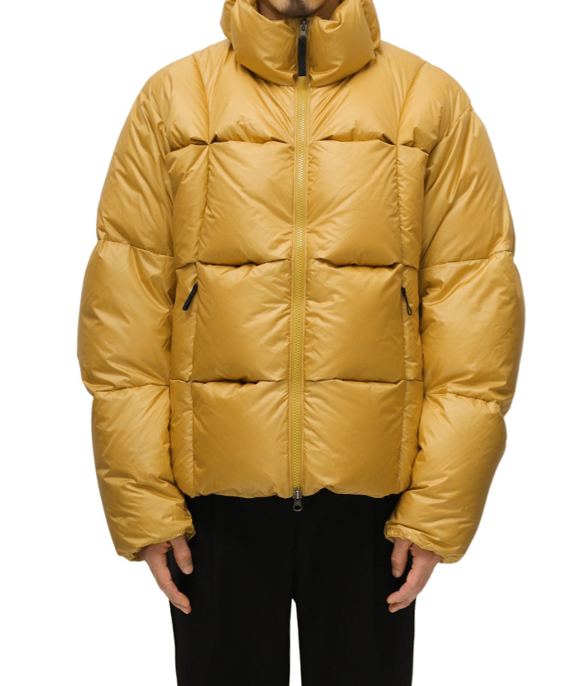 goldwin 0 three dimensional down jacketカラーリードグレー