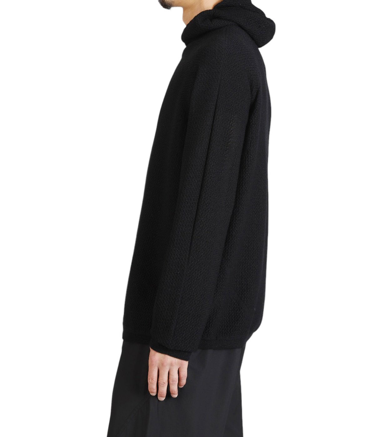 Goldwin 0 パフォーレイテッドホールガーメントニットトップ　2 ブラック Perforated Wholegarment Knit Top | Goldwin 0(ゴールドウインゼロ