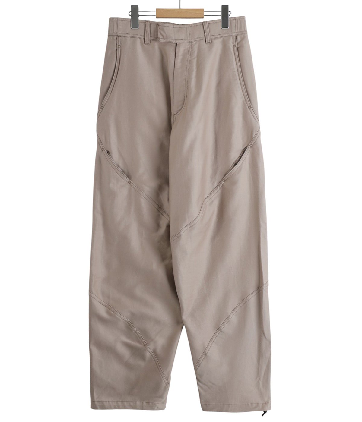 Cotton Silk Blend Helicoid Wide Pants | Goldwin 0(ゴールド