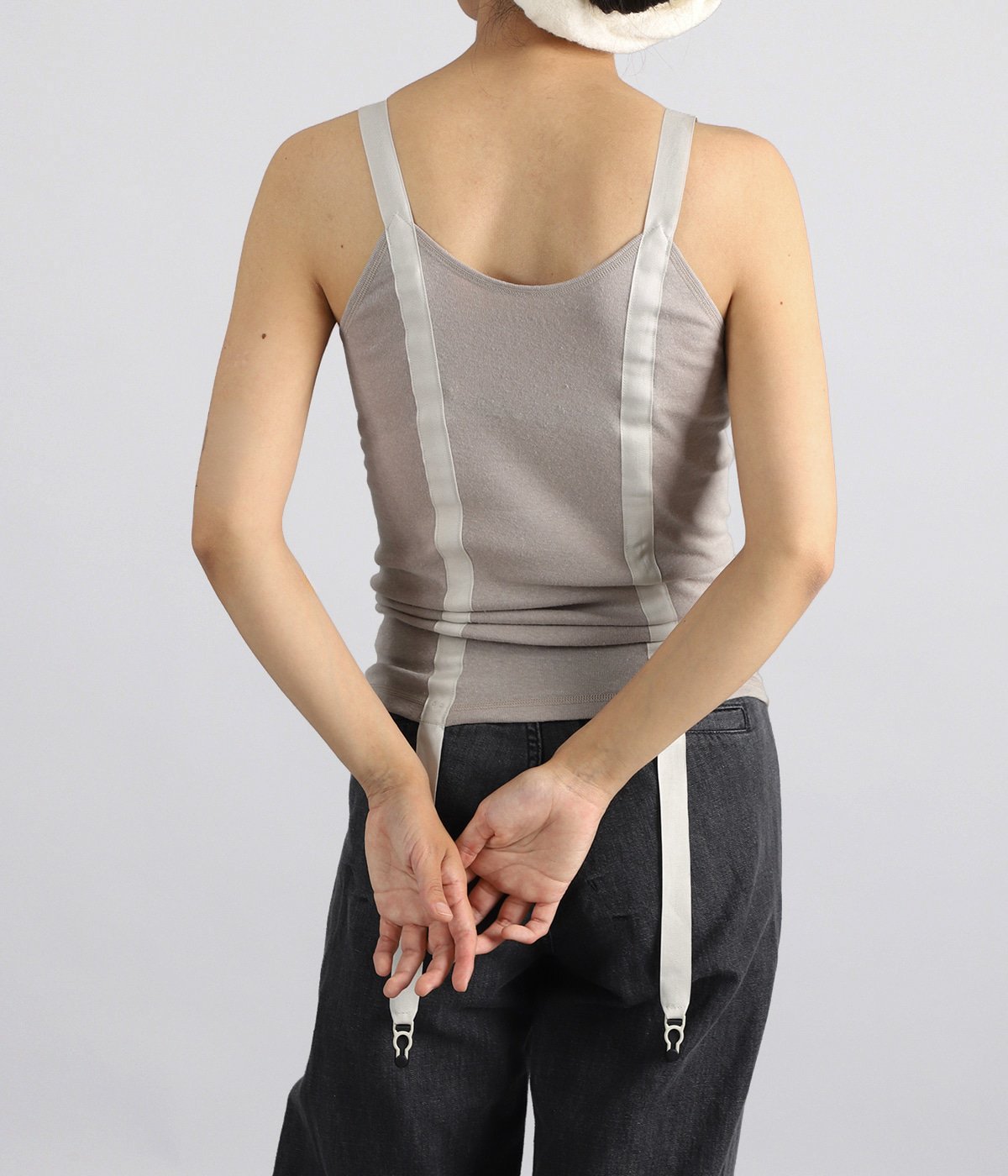 OVERNEATH+THENIME 別注 GARTET TANK OVERNEATH+THENIME 別注 GARTET TANK 072 RIB：タンクトップ（Tシャツ