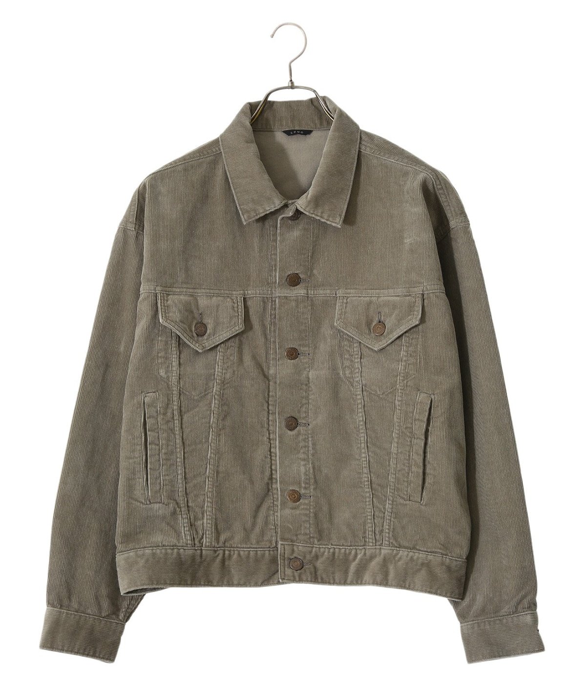 【レディース】CORDUROY BIG TRUCKER JACKET | LENO(リノ) / アウター ブルゾン・ジャンパー (レディース)の通販  - ARKnets(アークネッツ) 公式通販 【正規取扱店】