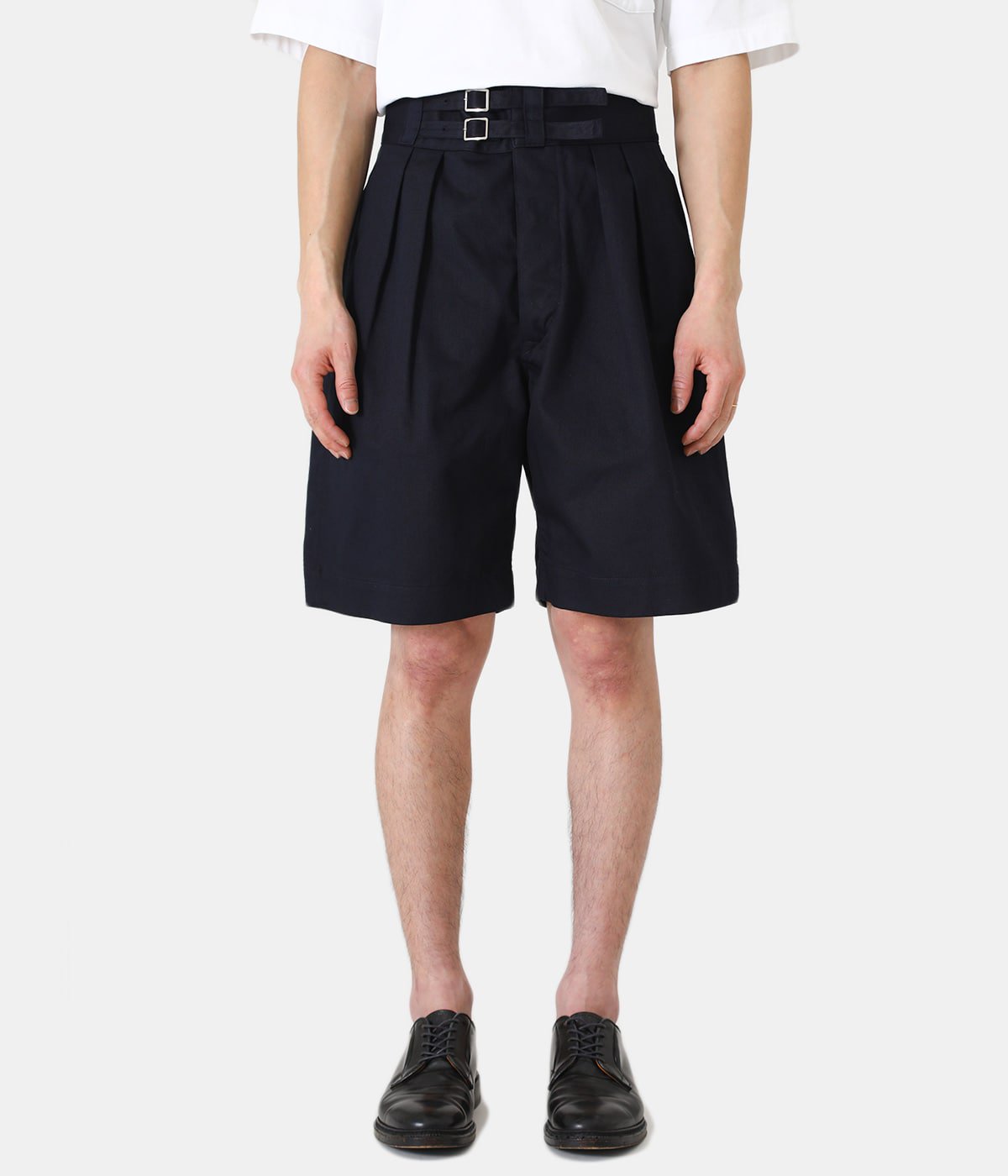 DOUBLE BELTED GURKHA SHORT TROUSERS | LENO(リノ) / パンツ ハーフ