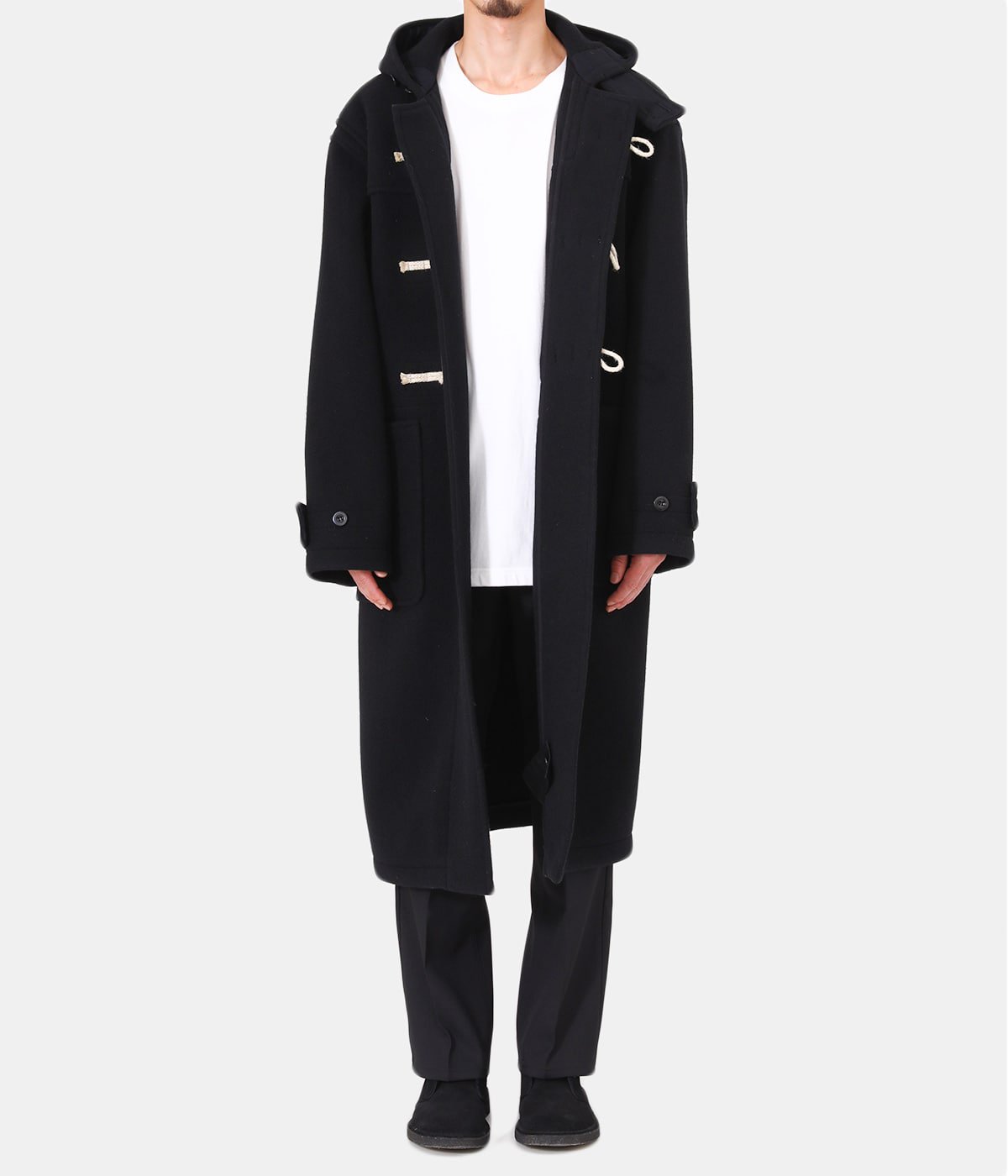 激安卸売り LENO リノ DUFFLE 2020AW 0 SIZE ブラック COAT ダッフル