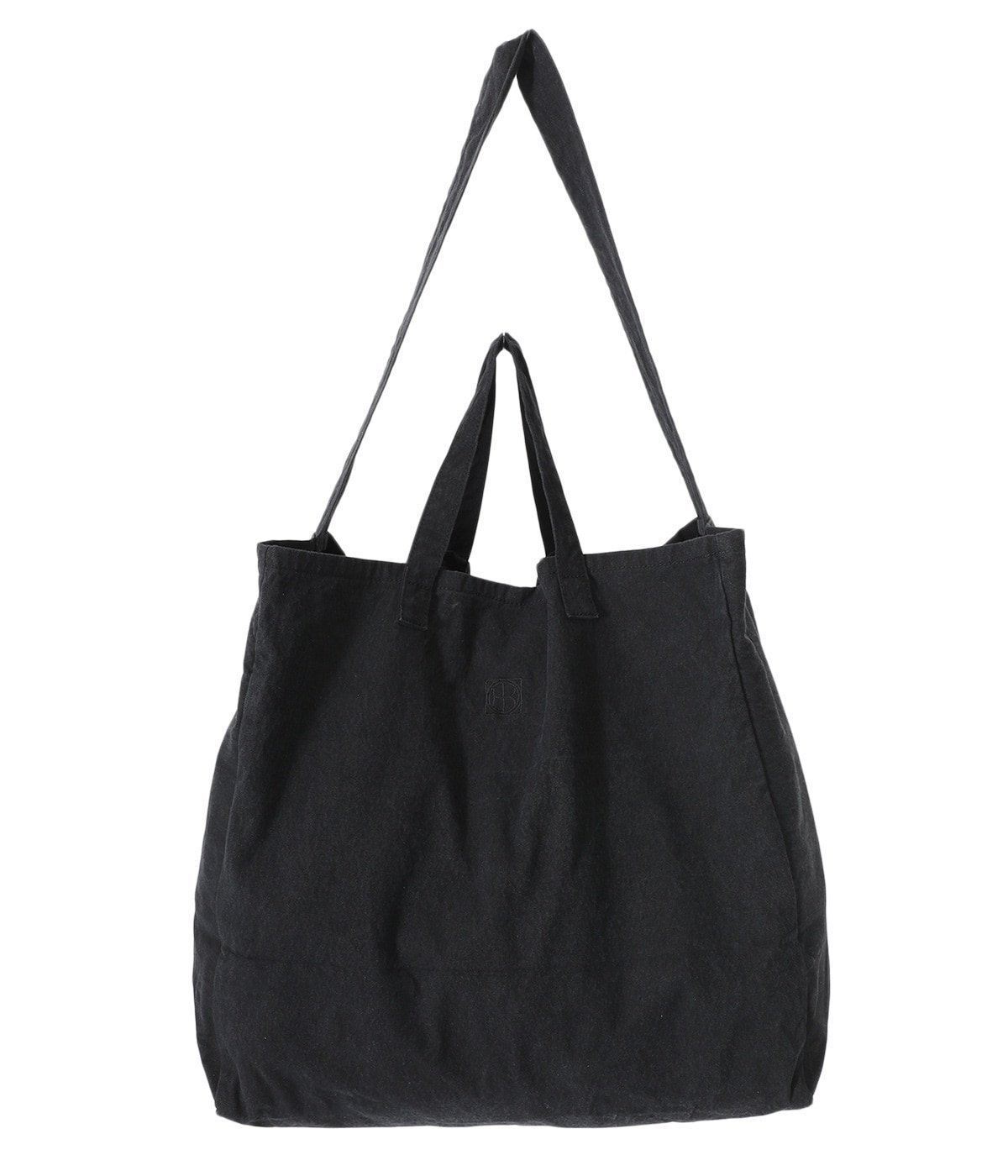 2WAY TOTE BAG L COTTON CANVAS VINTAGE WASH | hobo(ホーボー